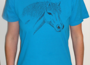 ABCR "Ask me about my Curly Horse" T-Shirt